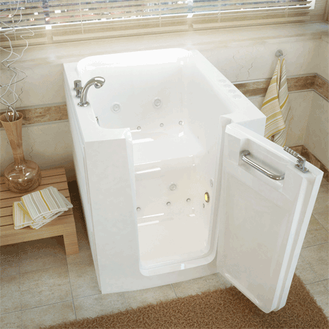 Sanctuary Easy Soak Walk-In Tub, 3238 Small