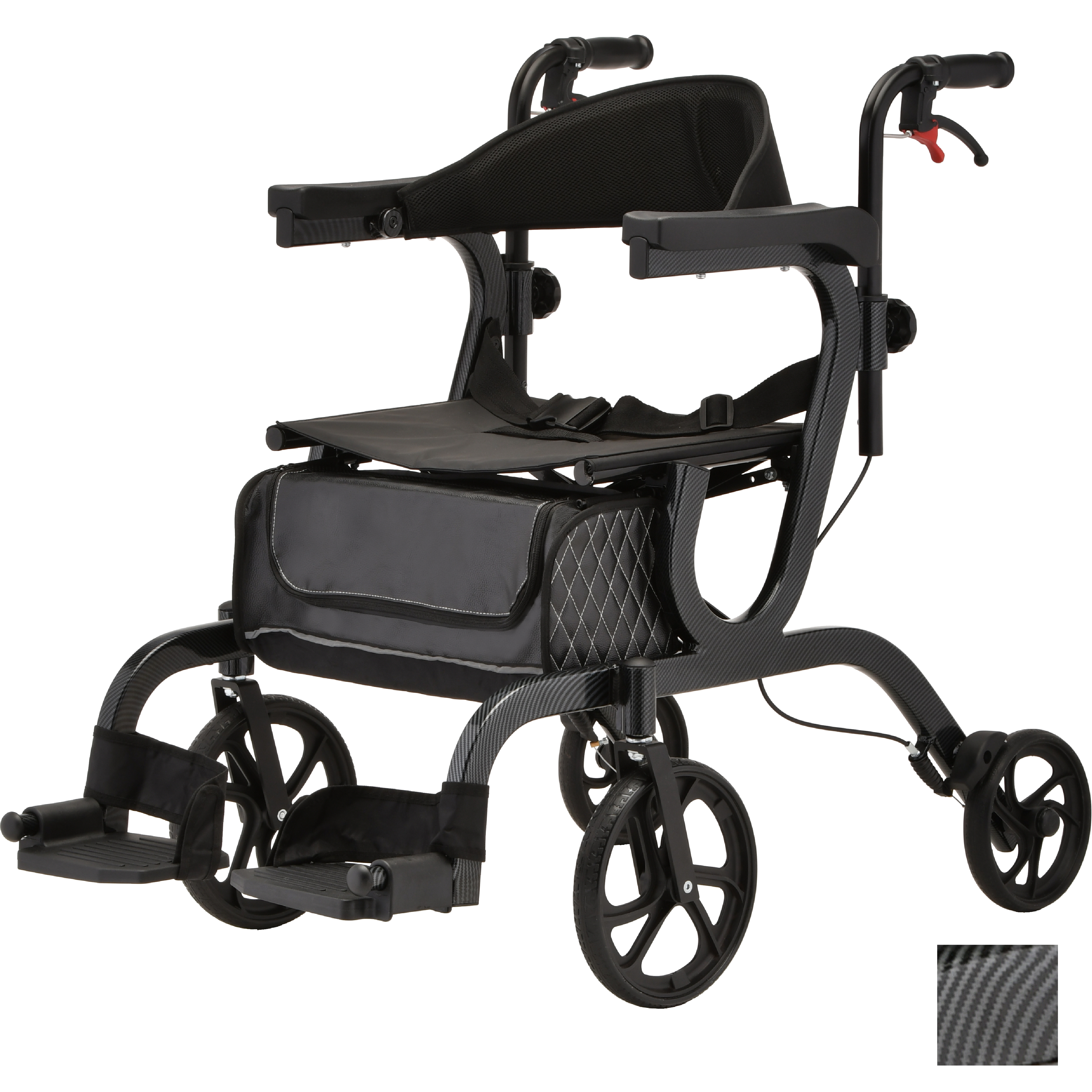 Gemini 2 in 1 Rollator/Transport Chair